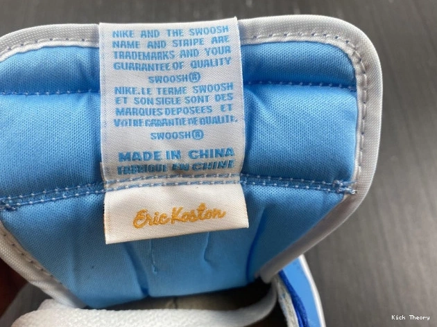 Kicktheory SB CJ7891-401 Low Jordan Air UNC Nike x 1 0716